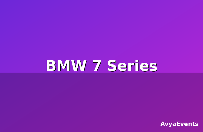 BMW 7 Series