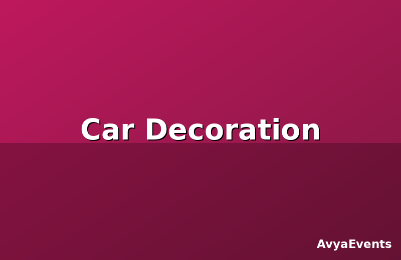 Car Decoration