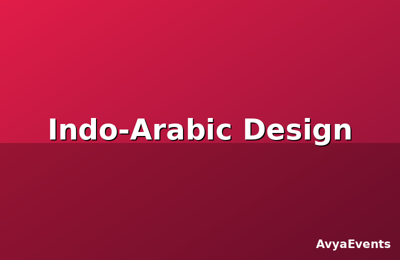 Indo-Arabic Design